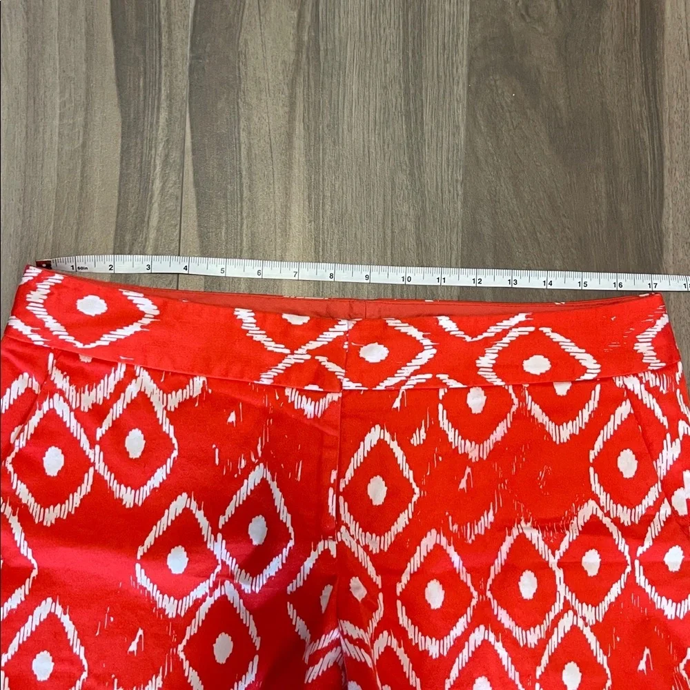 The Limited Orange and White Drew Fit  Women's Shorts - Picture 7 of 11